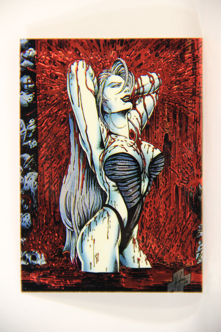 Lady Death Chromium 1994 Trading Card #63 Free ENG L006300