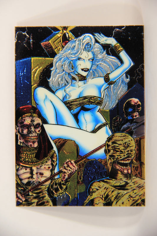 Lady Death Chromium 1994 Trading Card #73 Death's Queen ENG L006310