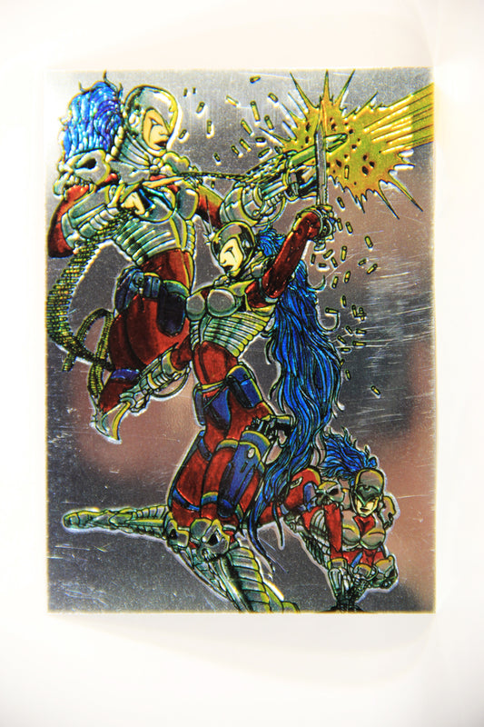 Lady Death Chromium 1994 Trading Card #92 Madein Steel ENG L006323