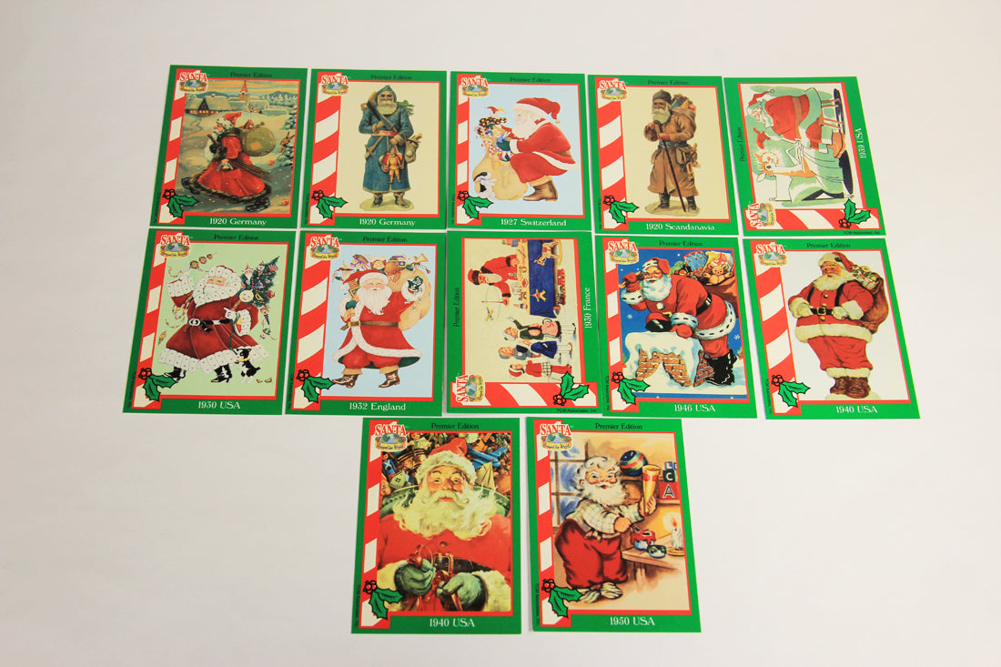Santa Around The World 1995 Trading Cards Complete Base Set #1-72 ENG L006346