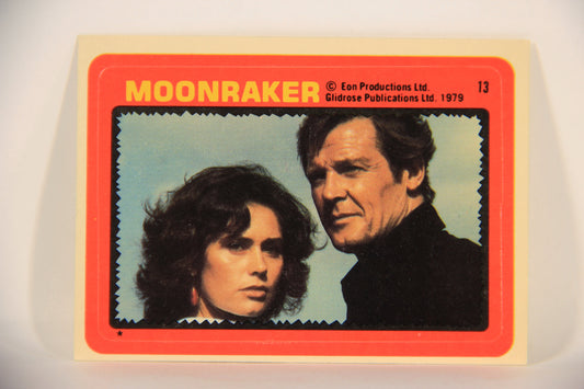 Moonraker James Bond 1979 Trading Card Sticker #13 Corinne Cléry L006849