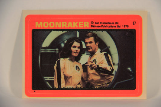 Moonraker James Bond 1979 Trading Card Sticker #17 Lois Chiles Roger Moore L006853