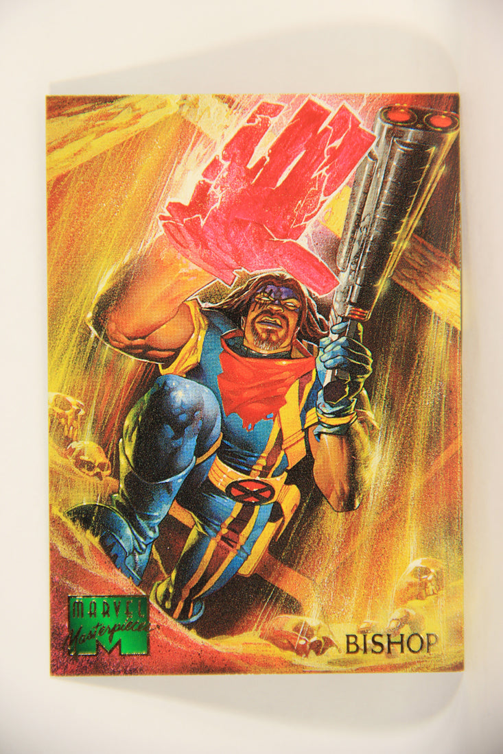 Marvel Masterpieces 1995 Trading Card #10 Bishop ENG Fleer L006949