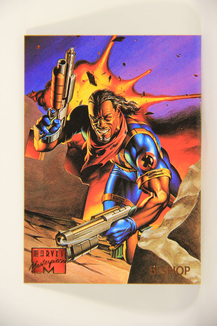 Marvel Masterpieces 1995 Trading Card #11 Bishop ENG Fleer L006950