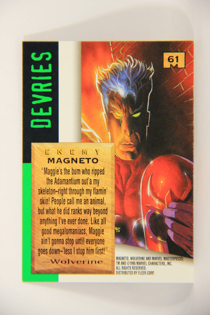 Marvel Masterpieces 1995 Trading Card #61 Magneto ENG Fleer L007000