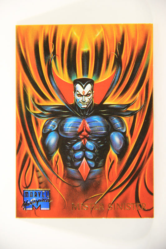 Marvel Masterpieces 1995 Trading Card #68 Mister Sinister ENG Fleer L007007