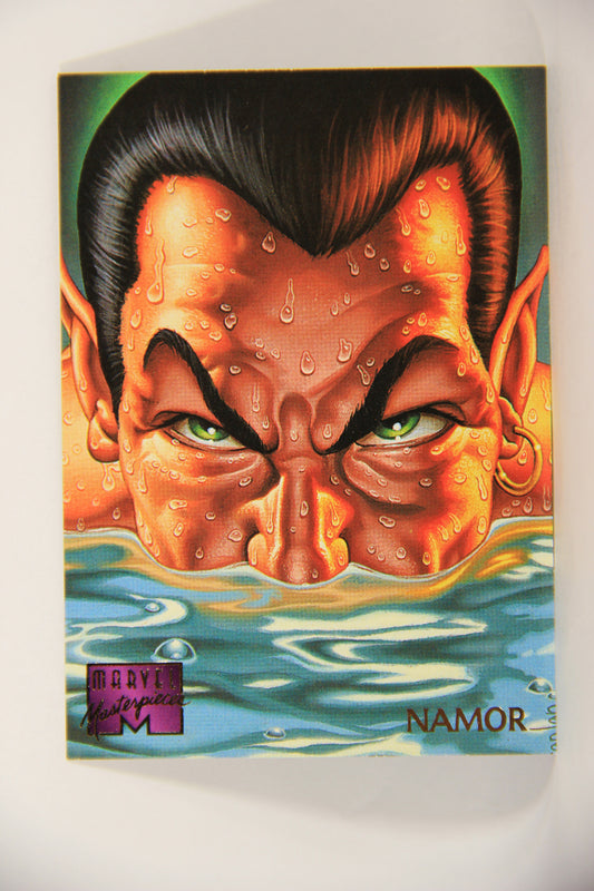 Marvel Masterpieces 1995 Trading Card #72 Namor ENG Fleer L007011