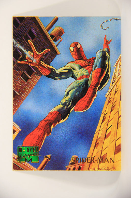 Marvel Masterpieces 1995 Trading Card #91 Spider-Man ENG Fleer L007030