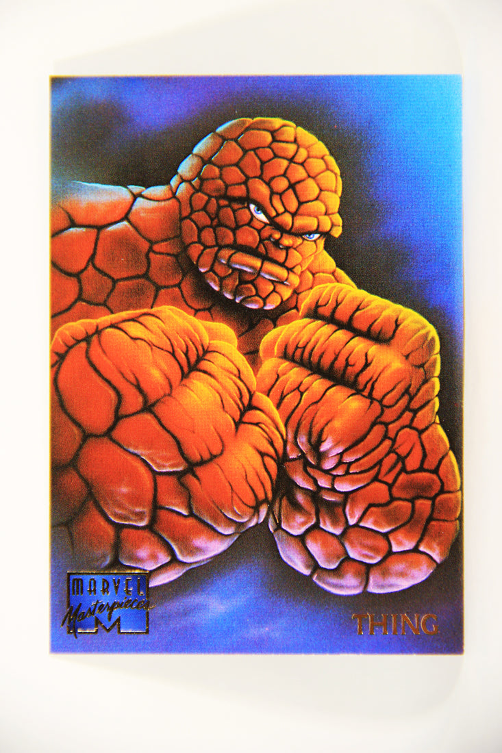 Marvel Masterpieces 1995 Trading Card #101 Thing ENG Fleer L007040