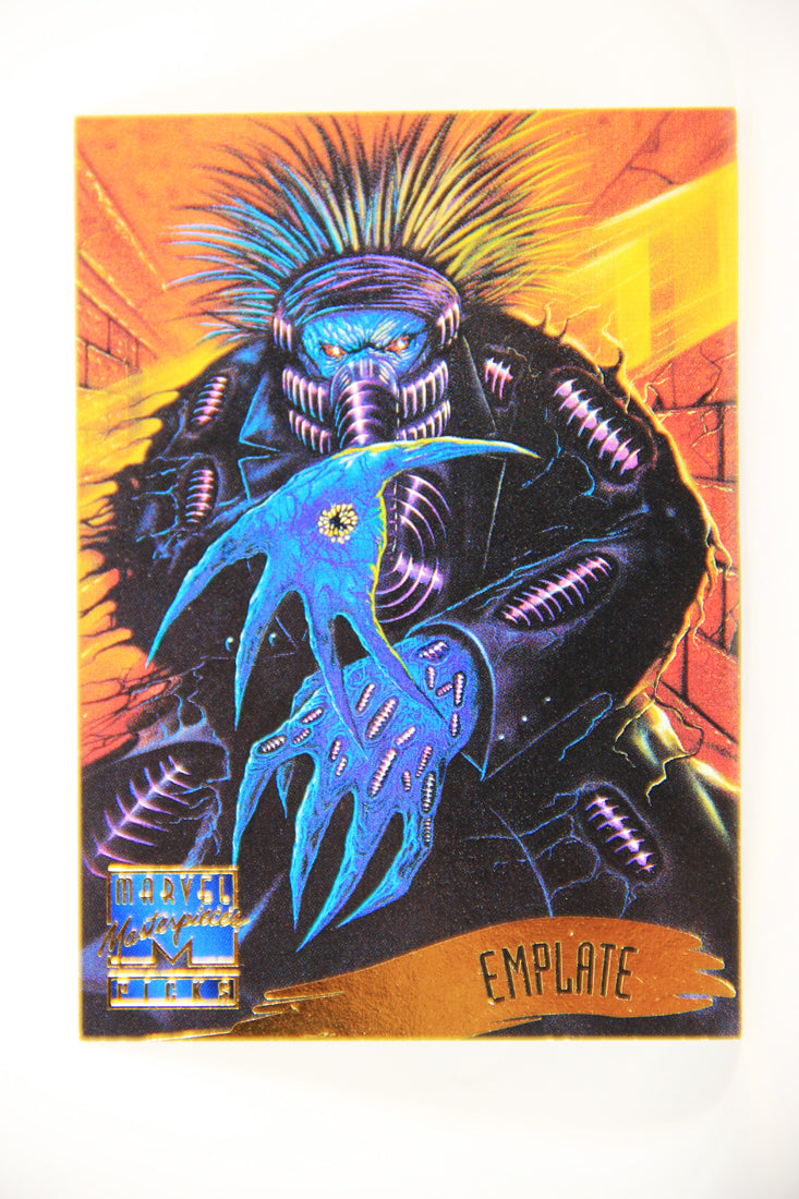 Marvel Masterpieces 1995 Trading Card #125 Emplate ENG Fleer L007064