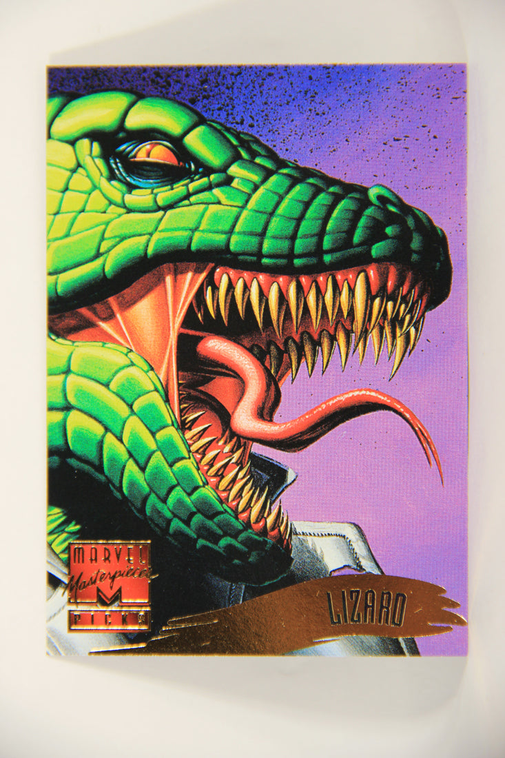 Marvel Masterpieces 1995 Trading Card #130 Lizard ENG Fleer L007069