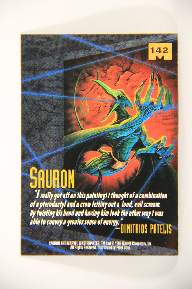 Marvel Masterpieces 1995 Trading Card #142 Sauron ENG Fleer L007081