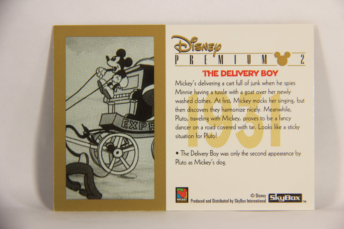 Disney Premium 1995 Trading Card #2 The Delivery Boy L007185