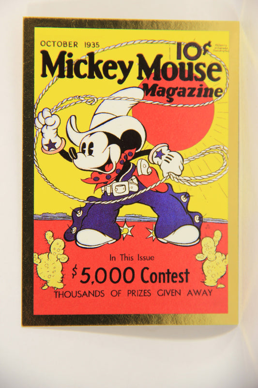 Disney Premium 1995 Trading Card #73 Mickey Mouse 1935 L007256