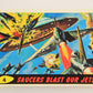 Mars Attacks 1994 Topps Trading Card #4 Saucers Blast Our Jets ENG Artwork L007267
