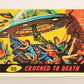 Mars Attacks 1994 Topps Trading Card #20 Crushed To Death ENG Artwork L007283