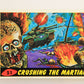 Mars Attacks 1994 Topps Trading Card #51 Crushing The Martians ENG Artwork L007314