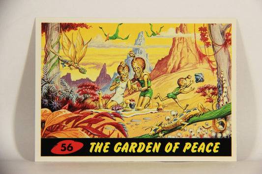 Mars Attacks 1994 Topps Trading Card #56 The Garden Of Peace ENG Unpublished Artwork L007319