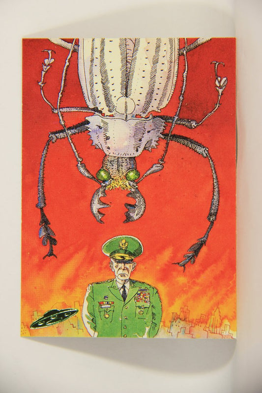 Mars Attacks 1994 Topps Trading Card #83 New Visions ENG Artwork L007346