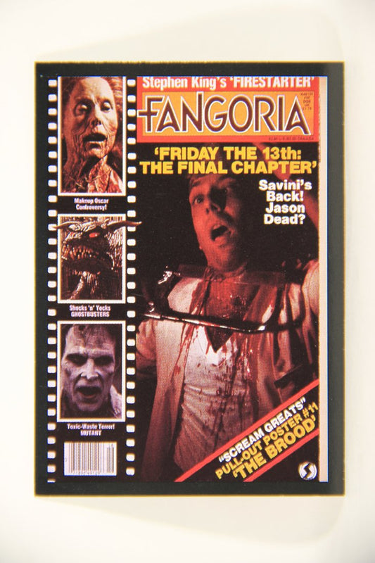 Fangoria Magazine Cover 1992 Trading Card #15 It's Finally Final - Friday The 13th ENG L007493