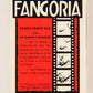 Fangoria Magazine Cover 1992 Trading Card #19 Humorous Horror - Night Life Movie ENG L007497