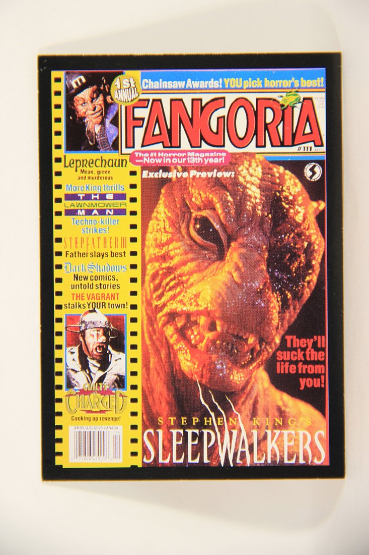 Fangoria Magazine Cover 1992 Trading Card #28 Point Of No Return - Sleepwalkers ENG L007506