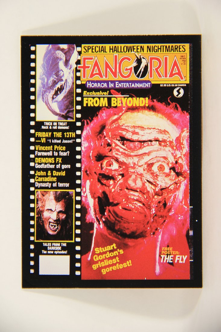 Fangoria Magazine Cover 1992 Trading Card #55 Friday Finances - From Beyound Movie ENG L007533