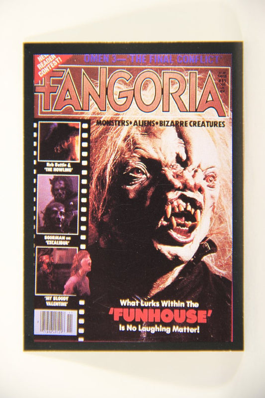 Fangoria Magazine Cover 1992 Trading Card #61 The Omen - Funhouse Movies ENG L007539