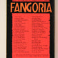 Fangoria Magazine Cover 1992 Trading Card #90 Checklist ENG L007568