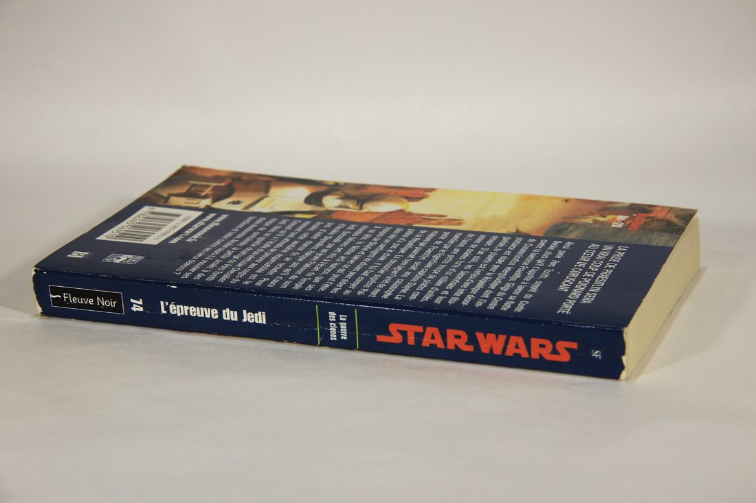 Star Wars Paperback L'Épreuve Du Jedi By David Sherman And Dan Cragg FRENCH L007828