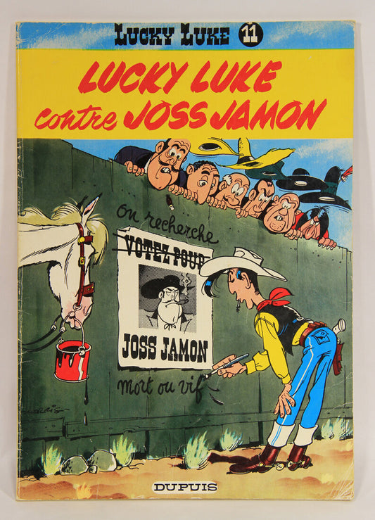 Lucky Luke No 11 Contre Joss Jamon 1979 Dupuis French Comics BD L007839