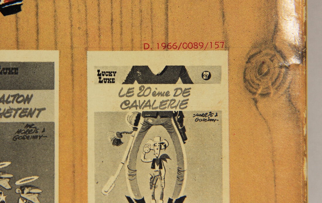 Lucky Luke No 19 Les Rivaux De Painful Gulch 1969 Dupuis French Comics BD L007842