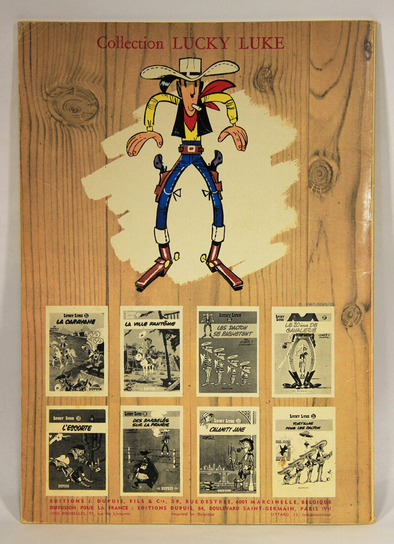 Lucky Luke No 23 Les Dalton Courent Toujours 1969 Dupuis French Comics BD L007844
