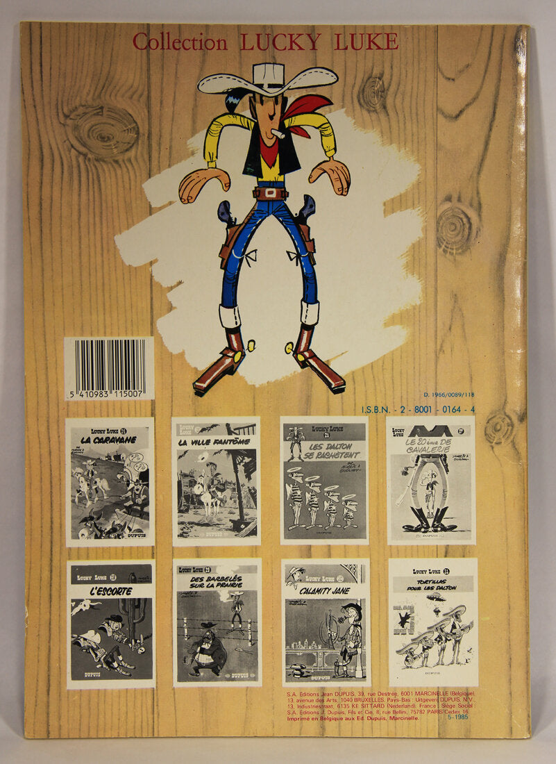 Lucky Luke No 25 La Ville Fantôme 1985 Dupuis French Comics BD L007845