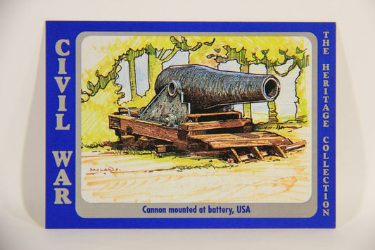 The Civil War Heritage Collection 1991 Trading Card #12 The Rodman Cannon USA L007990