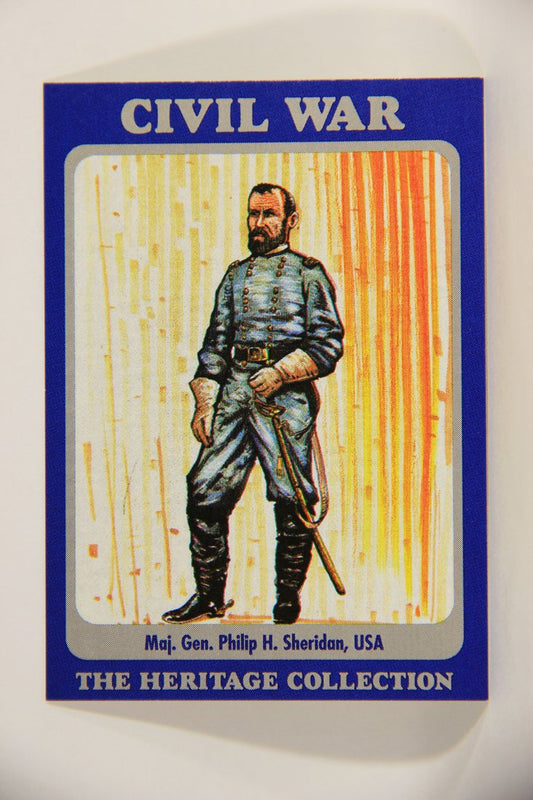 The Civil War Heritage Collection 1991 Trading Card #20 Major Gen. Philip Henry Sheridan USA L007998