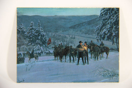 The Civil War The Art Of Mort Künstler 1996 Trading Card #3 Confederate Winter L008001
