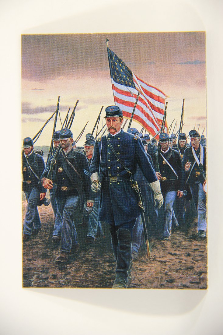 The Civil War The Art Of Mort Künstler 1996 Trading Card #68 Chamberlain And The 20th Maine L008066