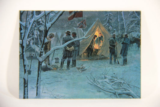 The Civil War The Art Of Mort Künstler 1996 Trading Card #76 Strategy In The Snow L008074