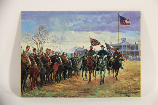 The Civil War The Art Of Mort Künstler 1996 Trading Card #80 The Review At Moss Neck L008078