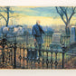 The Civil War The Art Of Mort Künstler 1996 Trading Card #85 The Final Visit Gen. Edward Lee L008083