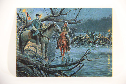 The Civil War The Art Of Mort Künstler 1996 Trading Card #87 Night Crossing L008085