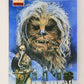 Star Wars Galaxy 1993 Topps Card #135 Chewbacca Hoth Planet Artwork ENG L008253