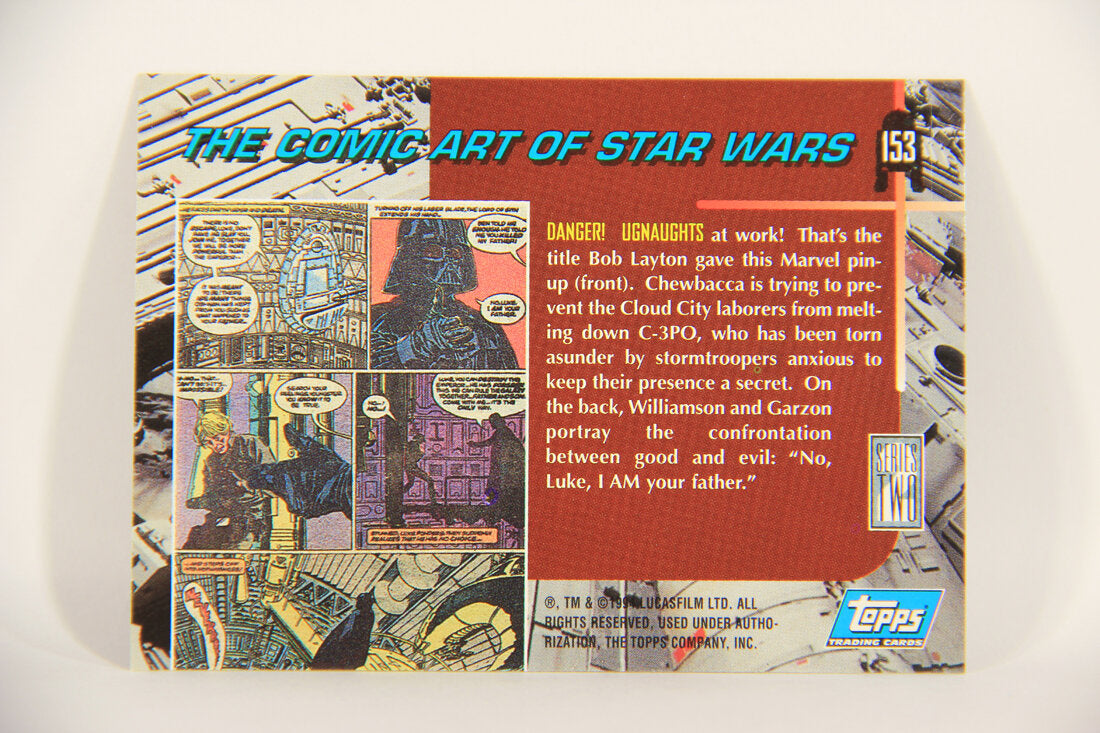 Star Wars Galaxy 1994 Topps Trading Card #153 Ugnaughts At Work Artwork ENG L008266