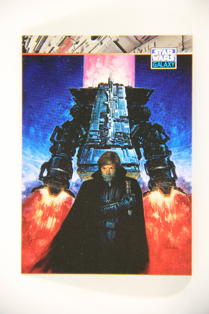 Star Wars Galaxy 1994 Topps Trading Card #162 World Devastators Artwork ENG L008275