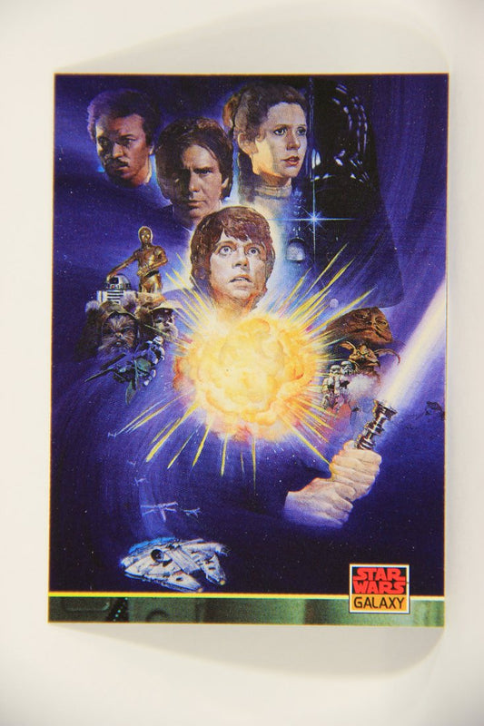 Star Wars Galaxy 1994 Topps Trading Card #188 ROTJ Poster Concept Artwork ENG L008301