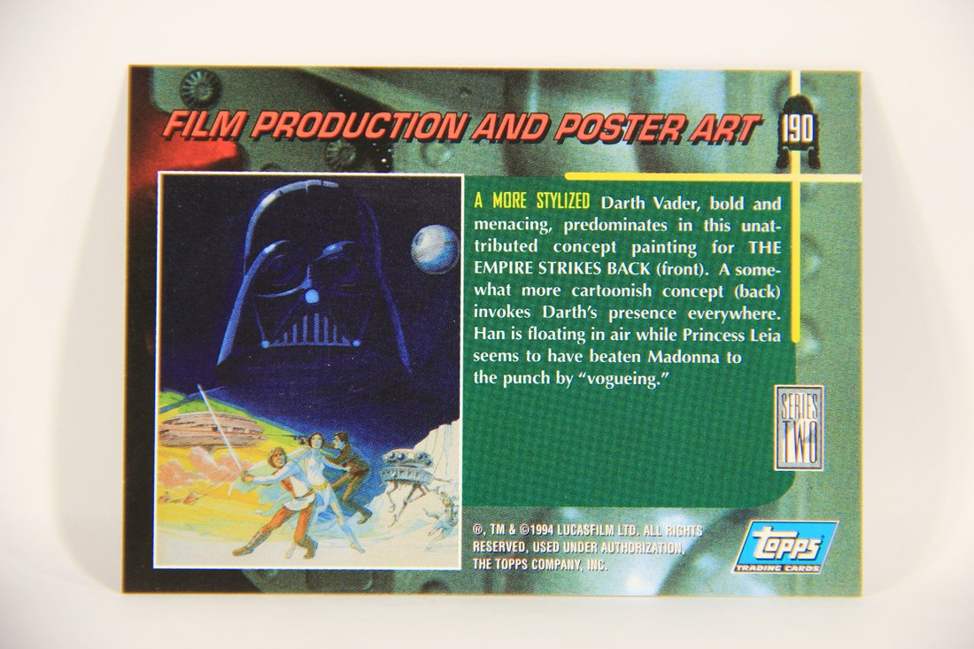 Star Wars Galaxy 1994 Topps Trading Card #190 ESB Concept Painting Artwork ENG L008303