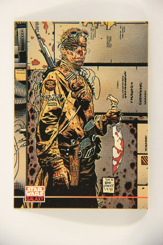 Star Wars Galaxy 1994 Topps Trading Card #212 Bounty Hunter Artwork ENG L008323