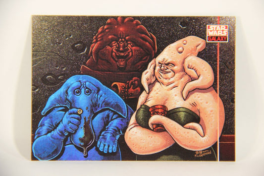 Star Wars Galaxy 1994 Topps Trading Card #223 Max Rebo Artwork ENG L008333