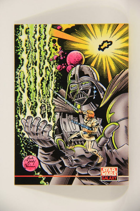 Star Wars Galaxy 1994 Topps Trading Card #240 Father And Son Artwork ENG L008349